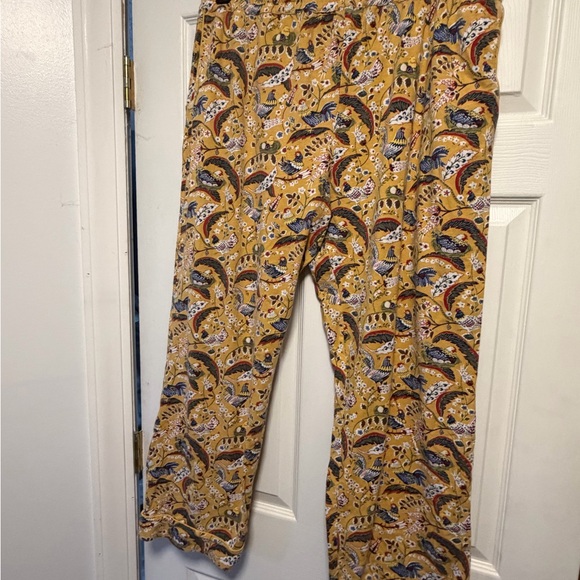 Vera Bradley Other - Vera Bradley Yellow Multi Floral Paisley Pajama Pants